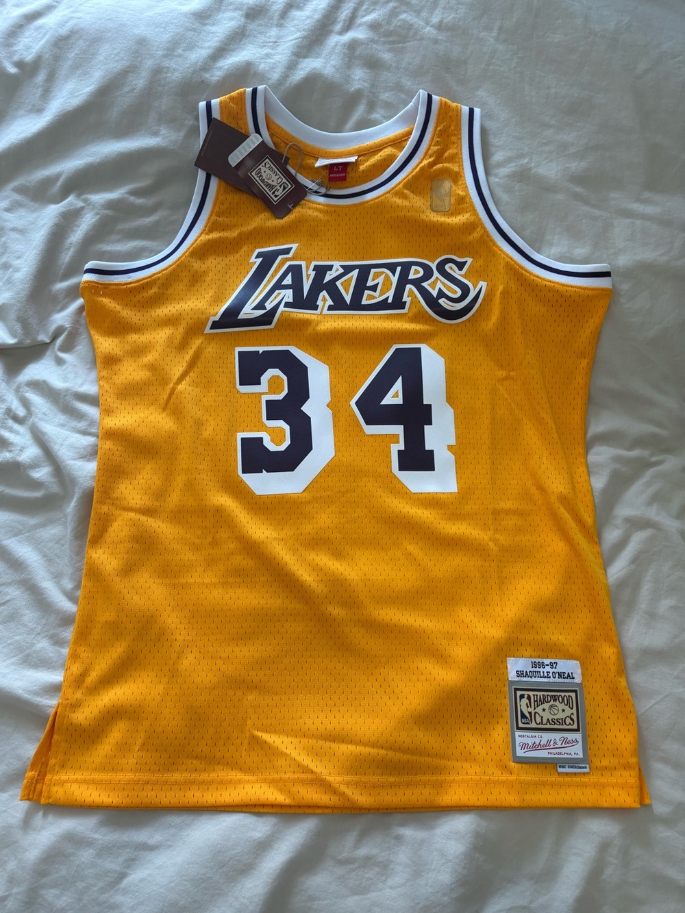 Mitchell & Ness Shaquille O’Neil Los Angeles Lakers Jersey - Medium - NWT